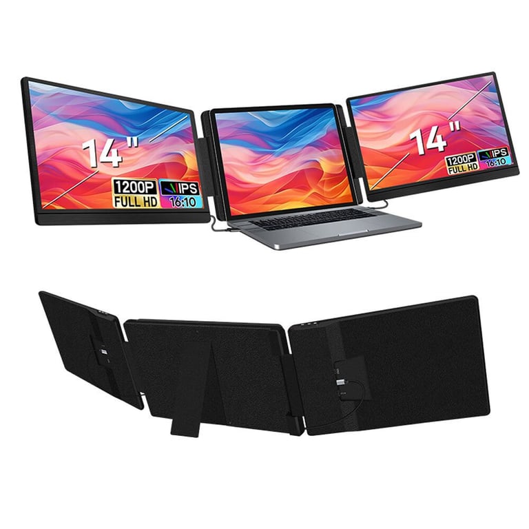 Écran portable FOPO 14 IPS 1920x1200 16:10 USB C Mini HDMI - vue 1