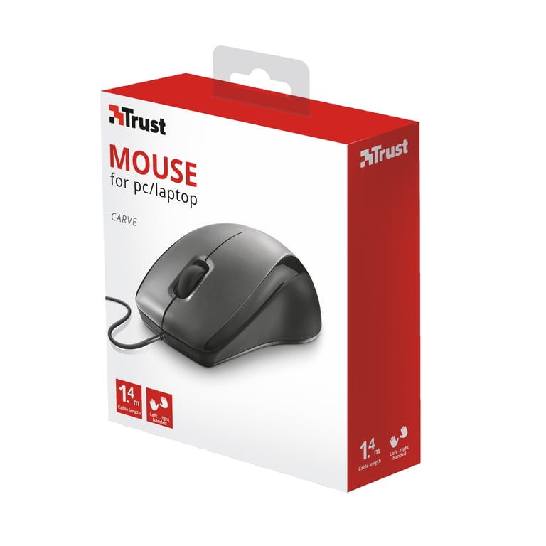 Trust USB Optical Mouse MI USB Type A Optique Neuf - vue 3