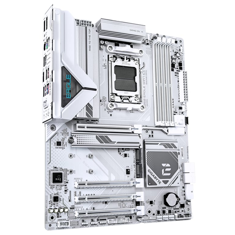 Gigabyte B850 EAGLE WIFI7 ICE - vue 4
