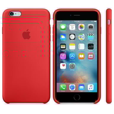 Apple Coque en silicone iPhone 6s Plus - Rouge Apple (brand) iPhone 6 Plus
iPhone 6s Plus