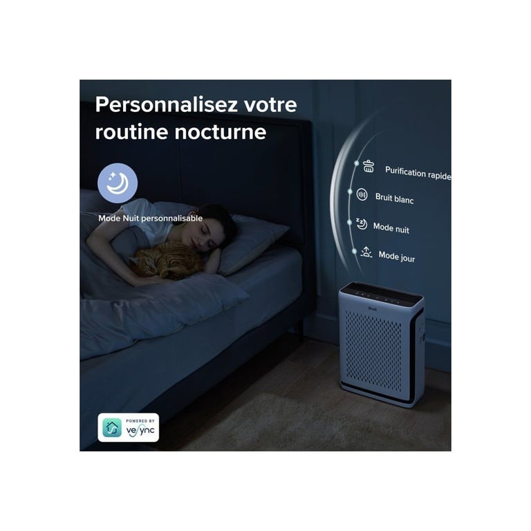 Purificateur D'Air Levoit Vital 100S – HEPA, 243 m³/h, 23 dB - vue 4