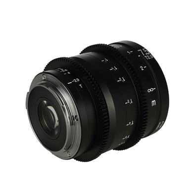 Laowa 7.5mm T2.9 Zero-D S35 Cine Objetivos para cine Negro
