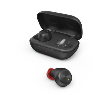 Hama Spirit Chop Auriculares inalámbricos Bluetooth para música y llamadas Negro, Gris