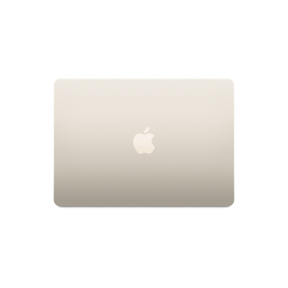 Macbook Air M2 (2022) 13.6', 3.5 Ghz 256 Go 8 Go Apple GPU 8, Lumière stellaire - AZERTY  + Magic Mouse 2 Jaune