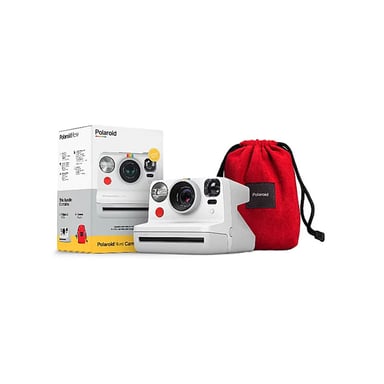 POLAROID NOW II Blanc + sac rouge
