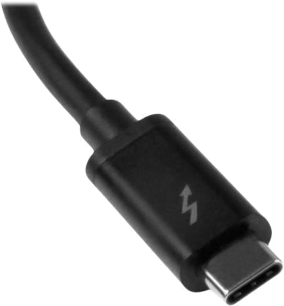 STARTECH.COM Adaptateur Thunderbolt 3 vers Thunderbolt - Windows et Mac - M / F - Noir