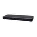 V7 DOCKTB4PT Docking Station cablata Thunderbolt 4 nero, argento