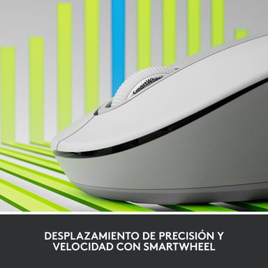 Logitech Signature M650 Ratón inalámbrico RF para diestros + Bluetooth Óptico 2000 DPI