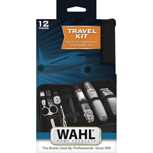Kit de voyage barbe WAHL TRAVEL KIT Tondeuse à pile Coupe poils nez / oreilles 6 réglages - vue 3