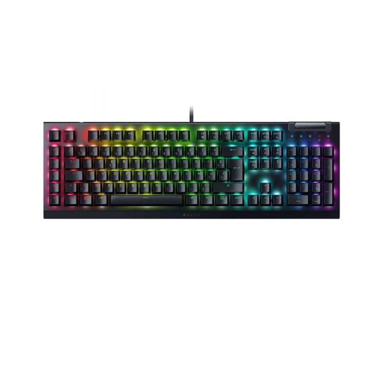 Clavier filaire gaming Razer BlackWidow V4 X Yellow Switch - vue 3
