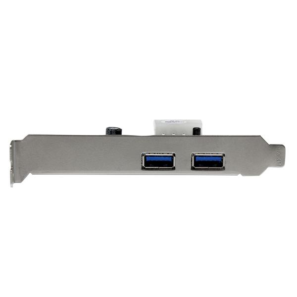 Carte Contrôleur PCI Express StarTech PEXUSB3S25 – 2 Ports USB 3.0 avec UASP - vue 4