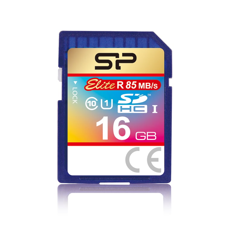 Silicon Power Carte mémoire SD UHS-1 Class 10 - 16 Go