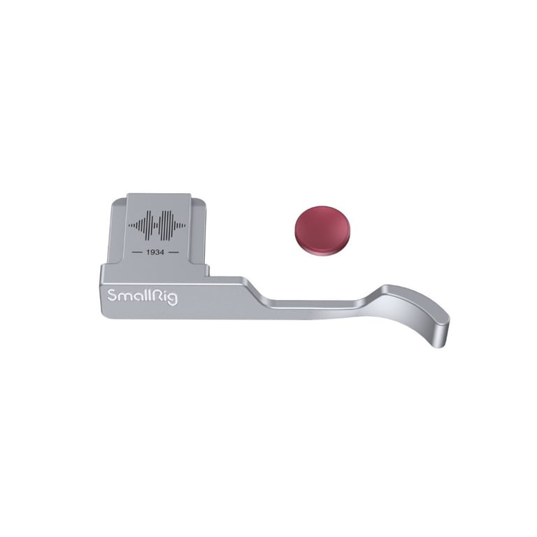 Poignée repose-pouce SmallRig 4566 compatible X100V X100VI finition argent brossé - Neuf