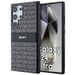 Custodia DKNY Mono Stripe Leather per Samsung Galaxy S24 Ultra, nera