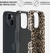 Burga Funda para iPhone 13 Tough Shockproof Modelo Player Léopard