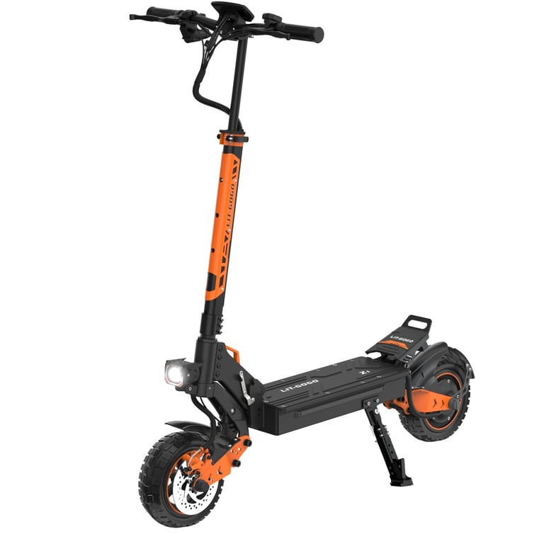 SUMEIDE LIT Z1 Trottinette Électrique Moteur Batterie 48V156AH Freins à Disque Design Pliable - vue 2