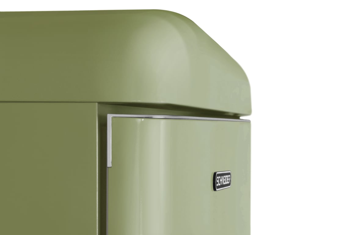 Schneider SCCL222V VAE Réfrigérateur une porte Vintage amande Neuf - vue 2