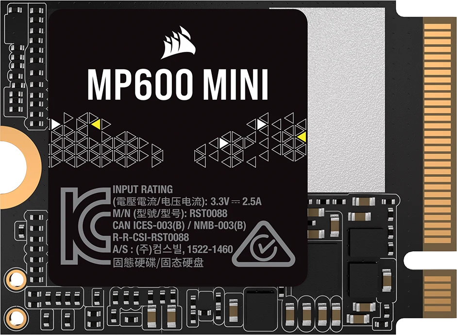 Corsair MP600 Mini 1 To M.2 PCI Express 4.0 NVMe 3D TLC NAND - Neuf