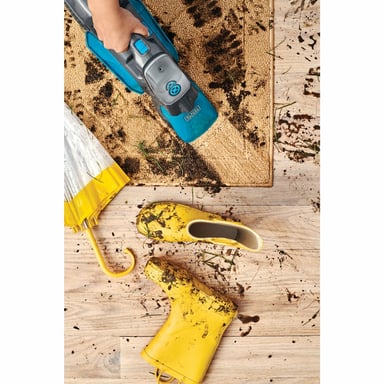 Black & Decker BHSB315J-QW aspirateur de table Bleu, Gris Sans sac