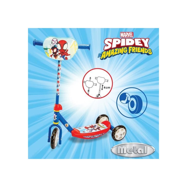 Patinette 3 Roues Smoby Paw Patrol – Guidon Ajustable, À Partir de 3 Ans - vue 6