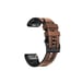 Correa de reloj de cuero para Garmin Fenix 7 Pro/7X Brown 22 mm