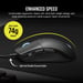 Corsair SABRE RGB PRO Mouse ottico USB Type-A per destrimani 18000 DPI