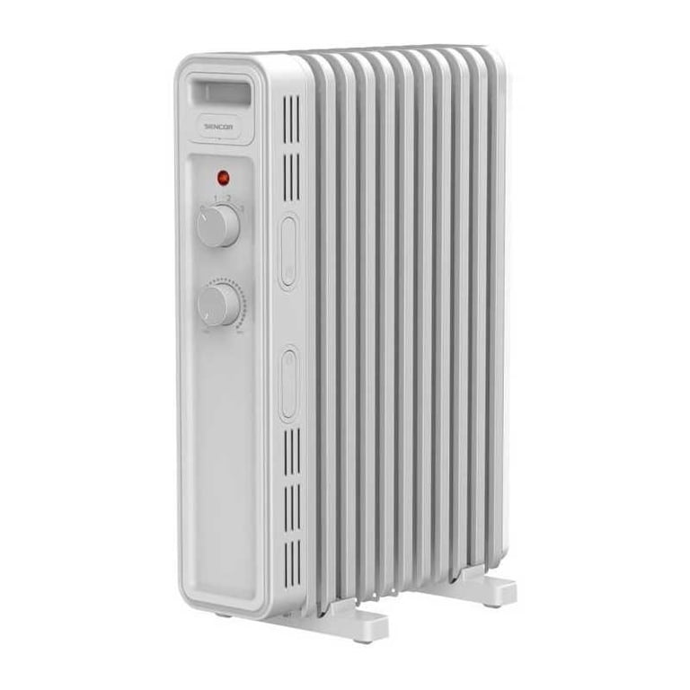 Radiateur électrique bain d’huile SENCOR SOH 3411WH 2 boutons - vue 2