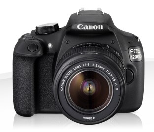 Canon EOS 1200D + EF-S 18-55 DC III Kit d'appareil-photo SLR 18 MP CMOS 5184 x 3456 pixels Noir