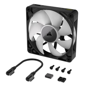 Corsair iCUE LINK RX120 RGB Carcasa del ordenador Ventilador 12 cm Negro 1 pieza(s)