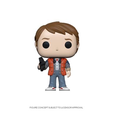 FUNKO Pop Movies: Bttf- Marty In Puffy Vest