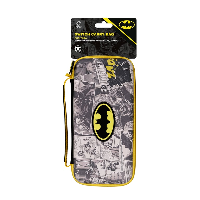 Housse etui coque facade sacoche de transport Fr tec Coffret pour Nintendo Switch BATMAN - vue 3