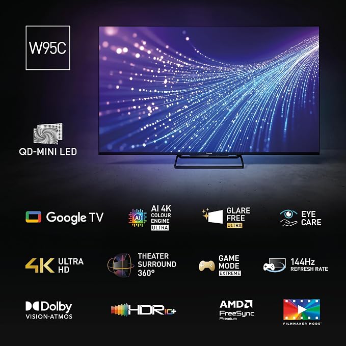 Panasonic Téléviseur TN 75W95CEZS 75 pouces 4K Ultra HD Neuf - vue 3