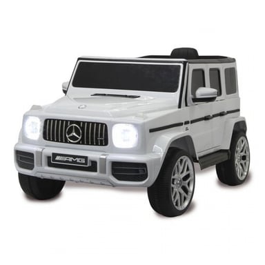 Mercedes-Benz AMG G 63 Blanco Vehículo eléctrico para niños