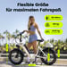 Vélo électrique KINGBULL VERVE, batterie amovible 48 V 20 Ah, Shimano 8 vitesses