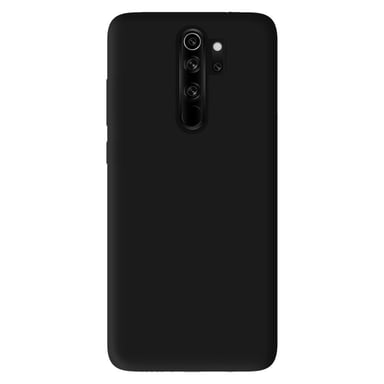 Coque silicone unie Mat Noir compatible Xiaomi Redmi Note 8 Pro