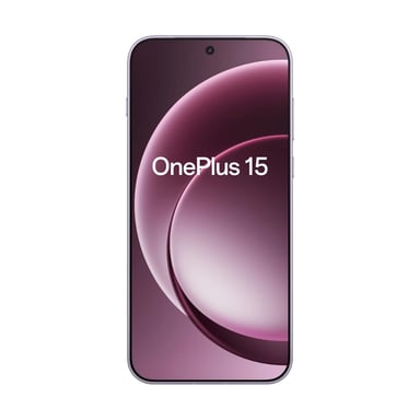 OnePlus 15 5G Violeta 16 GB RAM 512 GB Almacenamiento, Pantalla 6,78'' 165Hz, Snapdragon 8 Elite Gen 5, Batería 7300 mAh