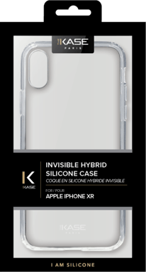 Guscio ibrido invisibile per Apple iPhone XR, trasparente