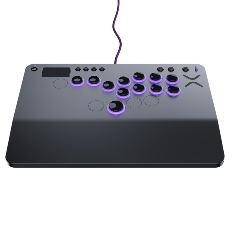 PDP Victrix Pro KO Leverless Fight Stick Gris USB Fightstick PC, PlayStation 4, PlayStation 5 - Neuf