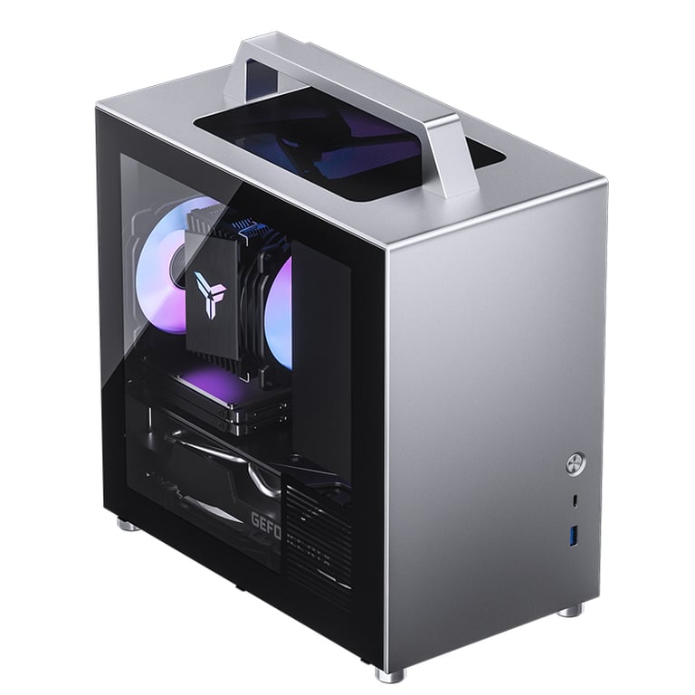 Jonsbo Boitier Mini Tour Mini ITX T8 Plus avec panneau vitré Neuf