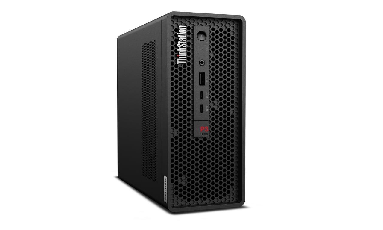 Lenovo ThinkStation P3 Ultra SFF Gen 2 Intel Core Ultra 7 265 DDR5 SDRAM SSD NVIDIA RTX Pro 2000 Blackwell Windows 11 Pro Mini Tower Station de travail Neuf - vue 2