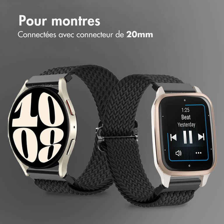 imoshion Pr3097 - Connexion universelle 20 mm - Noir - Neuf