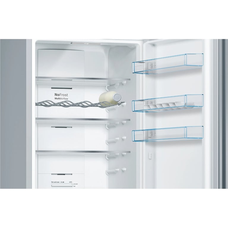 Combiné Bosch Série 4 368 L Inox - KGN39VIEB - Neuf