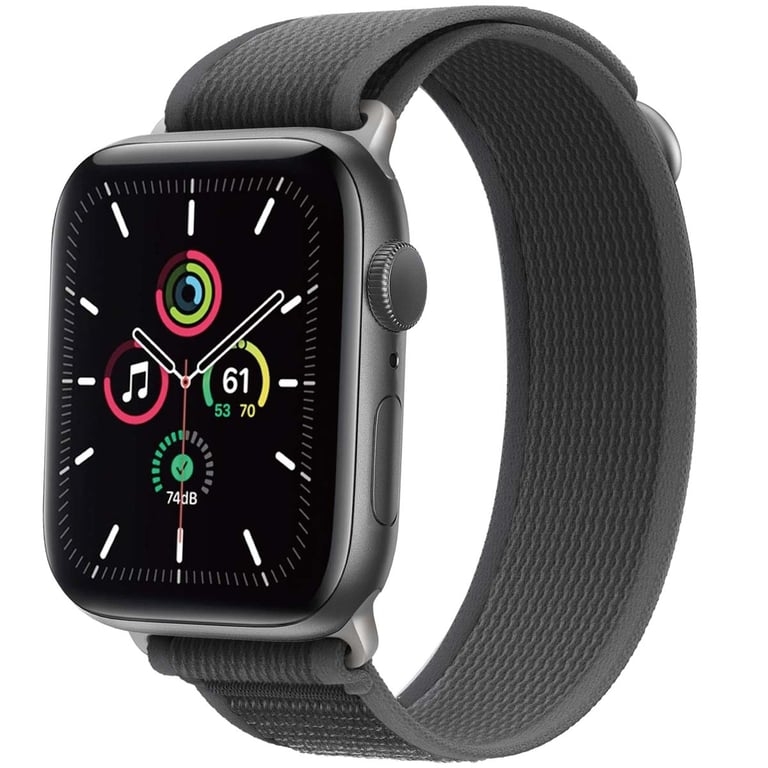 imoshion Bracelet en nylon Trail pour Apple Watch Series 1 á 10 / SE / Ultra 2 44454649 mm Starlight Neuf - vue 7