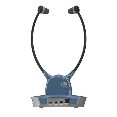 CGV 20848 casque Sans fil Minerve TV Socle de chargement Bleu
