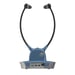 CGV 20848 casque Sans fil Minerve TV Socle de chargement Bleu