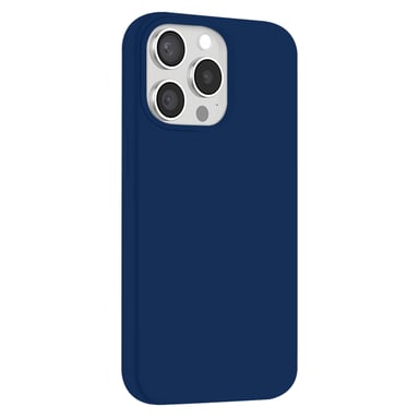 Coque Antichoc Premium pour iPhone 15 Pro Collection ColorSkin en TPU Bleu marine