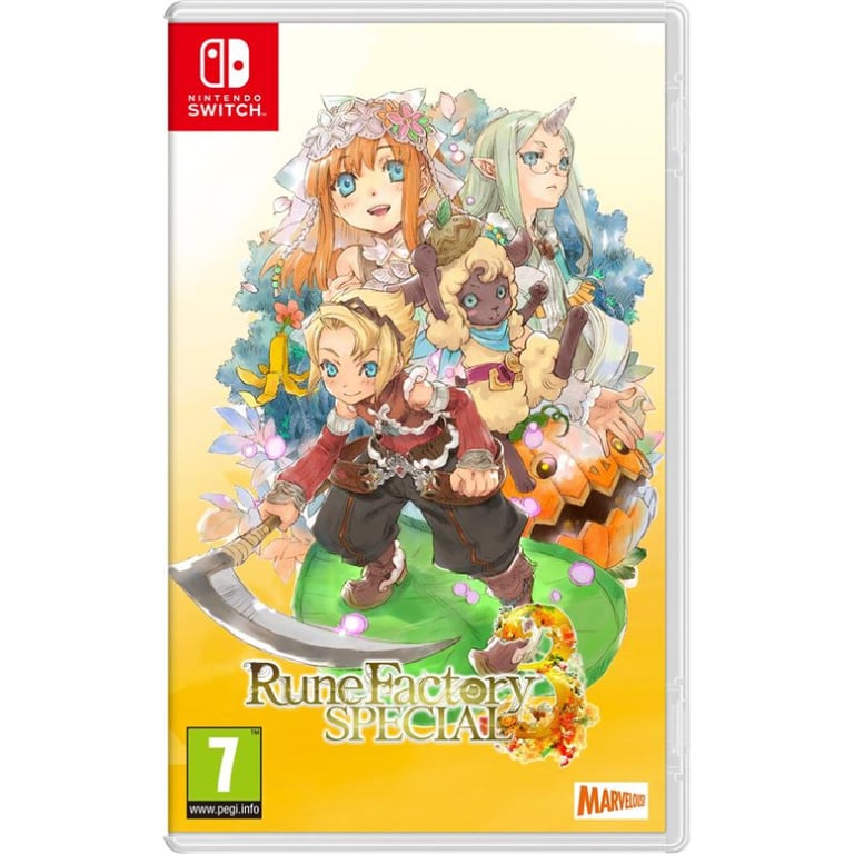 Rune Factory 3 Special Limited Edition SWITCH Neuf