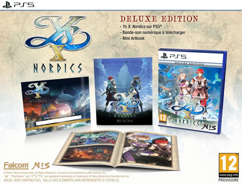 Ys X Nordics Deluxe Edition Jeu SWITCH - vue 2