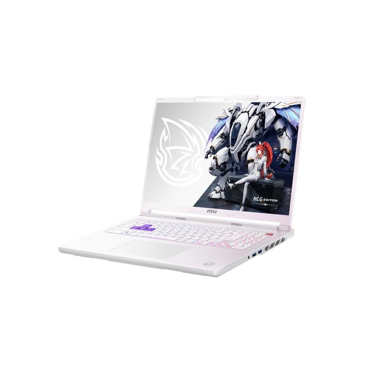 Ordinateur portable MSI Crosshair A16 HX MLG Edition E8WFK-228FRY Ryzen 7 8840HX 32 Go 1 To RTX 5060 16 Quad HD+ 240 Hz Blanc - Neuf