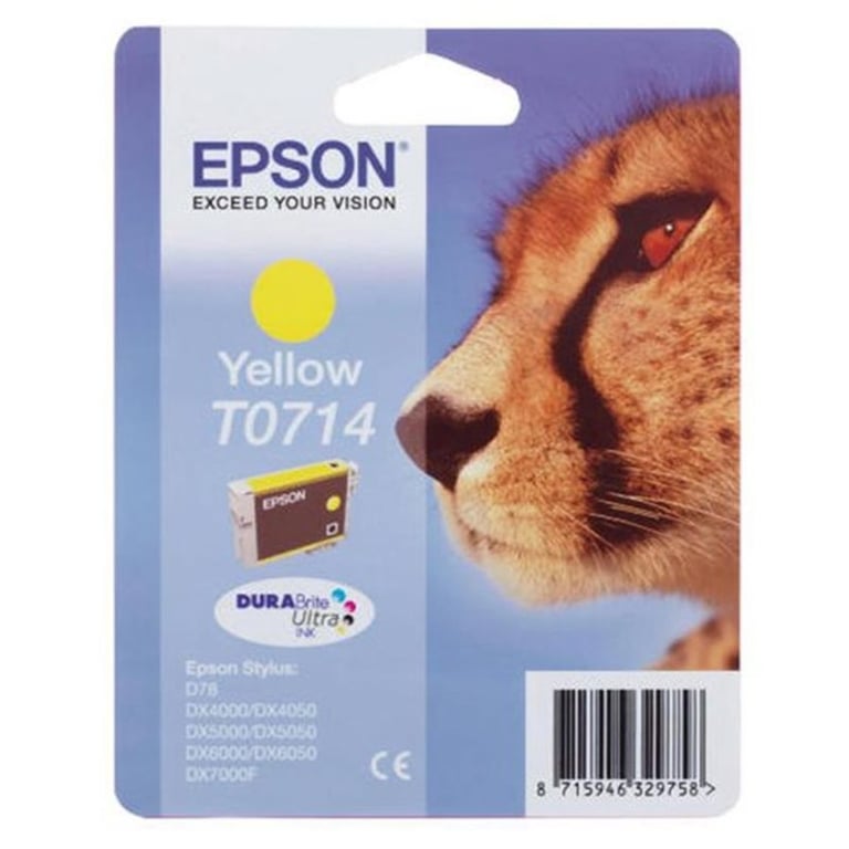 EPSON Cartouche T0714 Guépard Jaune - vue 3
